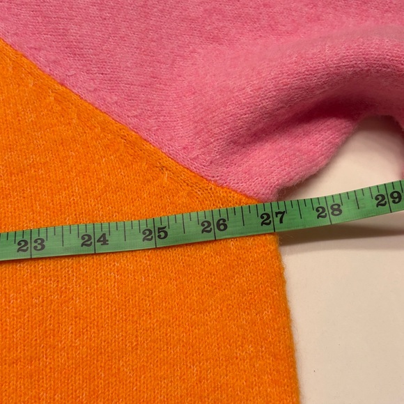 Torrid Women’s Fuzzy Pullover Long Sleeve Sweater NWT Bright Marigold 4X - Picture 9 of 12